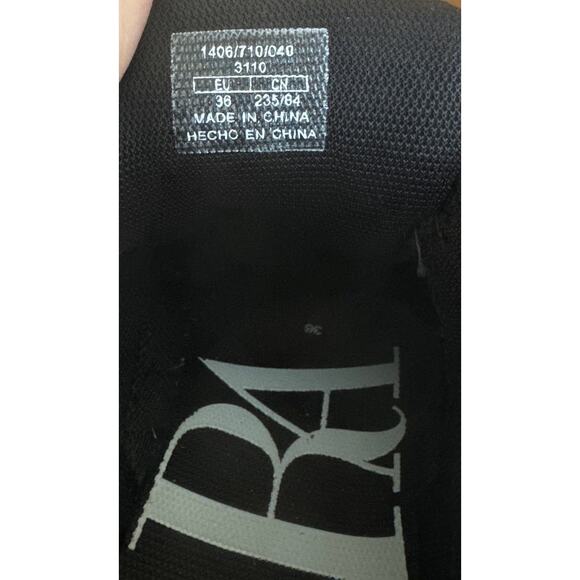 ZARA Animal snake print chunky sneakers brown black white size 6 (36) - Picture 10 of 12